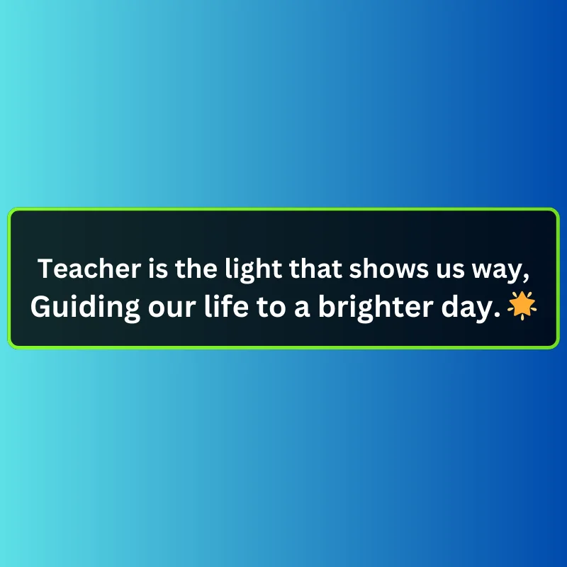 2 Line Shayari for Teachers in English 2 line shayari for teachers in english